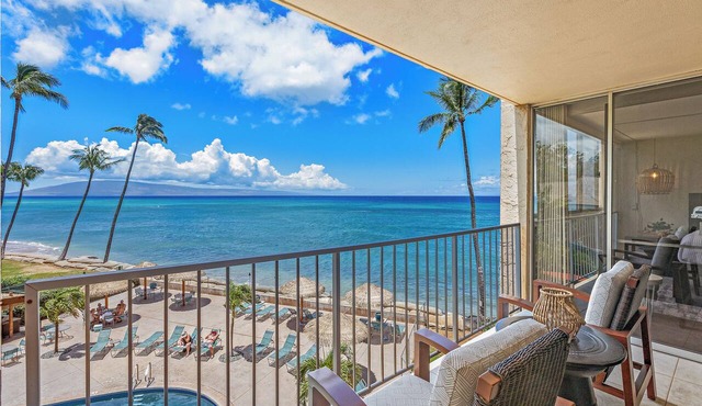 1BR Ocean View | Pool | AC | Royal Kahana 312