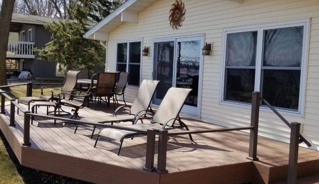 Alexandria area lake home is ready for summer or winter adventure.
