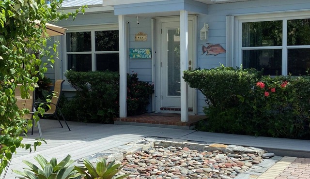 Beach Cottage with Private Beach Access
