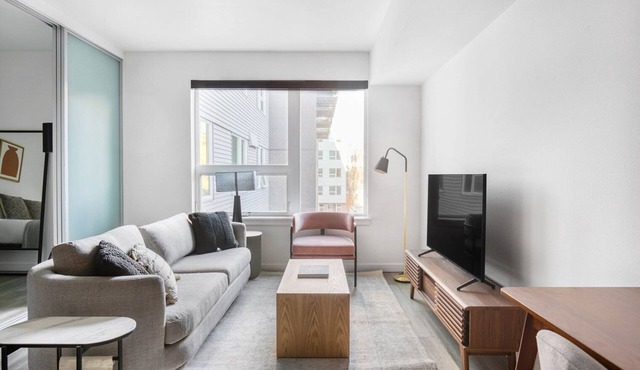 Classic Capitol Hill 1BR w/Gym & W/D, close to SU & SCC, by Blueground
