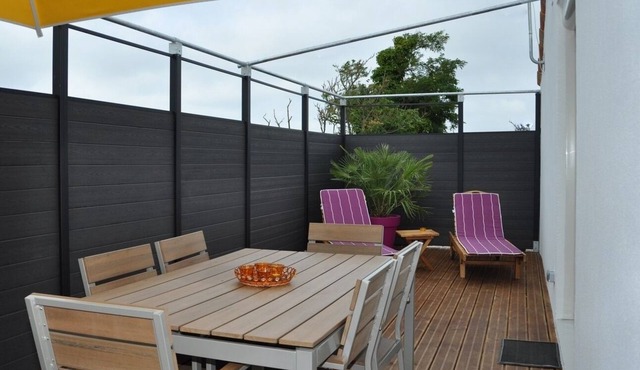 CotiLoft Apartment/Terrace 4* in the heart of the village, near beaches in Saint-Pierre-D'oléron