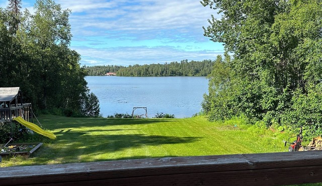 Cozy 4BR lakefront living! With the echoes of loons lullabying you to sleep.