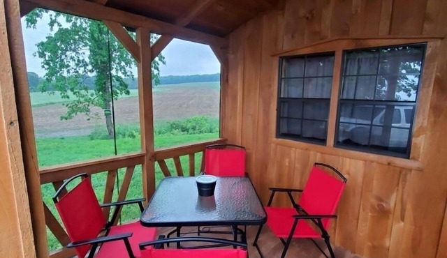 Deer Path Off Grid Cabin in Rock Stream