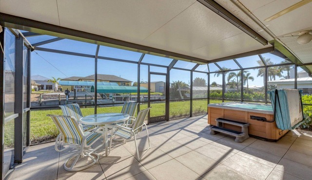 Englewood Private Vacation Home on Lemon Bay Canal with Hot Tub - Only 4 Miles to Gulf Beaches