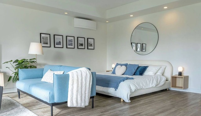 Fort Langley Suite | Bright Modern with Field Views