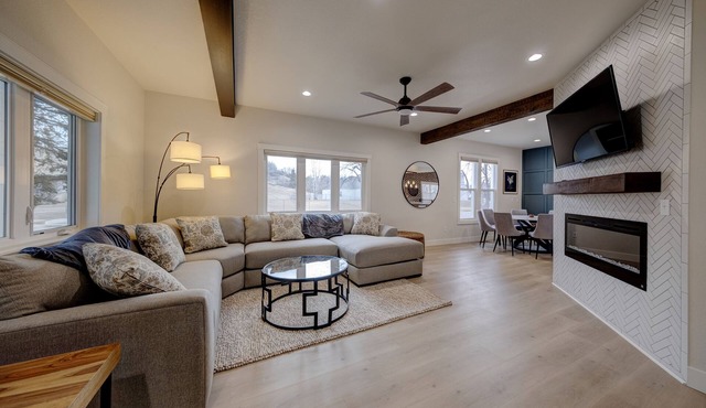 Fully remodeled corner home, 3 blocks from Main Street and across from the park.