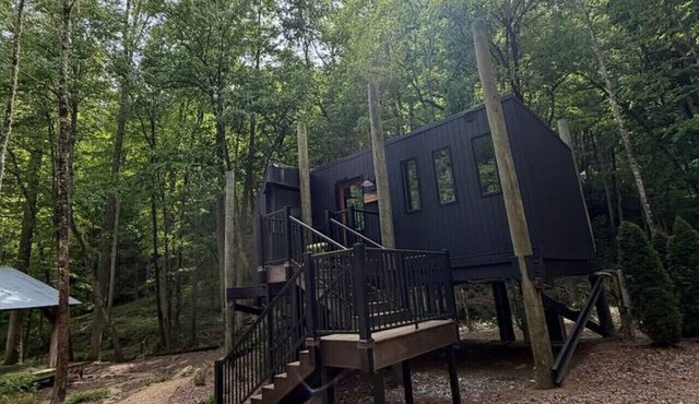 Hellbender Luxury Treehouse at Cherryfield in Brevard