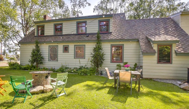Historic Home with Gardens in Downtown Anchorage