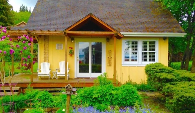 It's Another Beautiful Day At The Creamery in Langley, On Whidbey Island