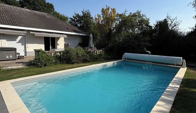 La Canopée - Family villa with heated pool in Saint-Philbert-sur-Risle