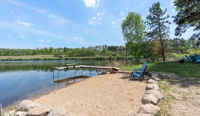 Lake Front, NEW Sandy Beach, Big Buck Hunter & Pac-Man Arcade Games! Near Nisswa