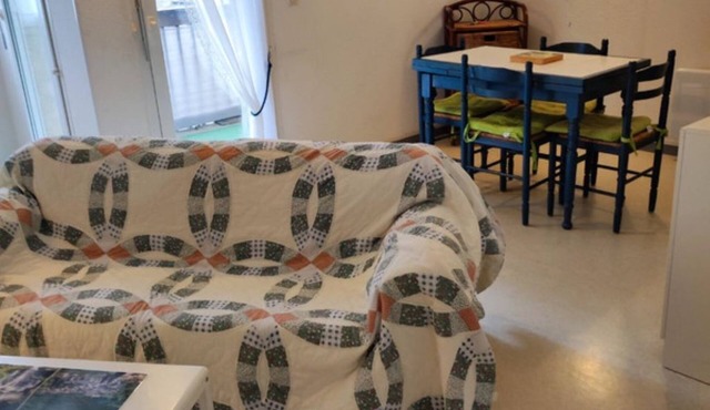 Large Studio Balcony Private Parking 2/3 persons Aulus les Bains 10 kms from Guzet in Aulus-les-Bains