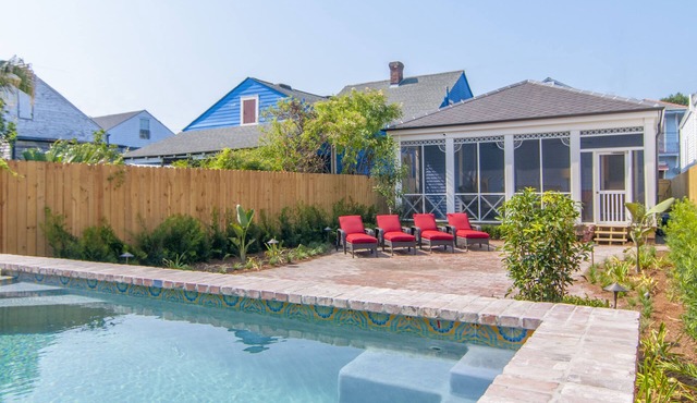 Luxury, Historic, & Authentic Marigny & French Quarter; Saltwater Pool & Spa