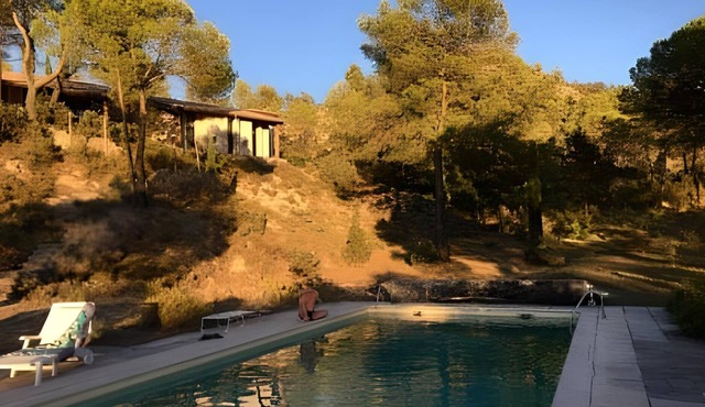 Maison D'architecte, Spacieuse, vue 360, Piscine in Pompignan