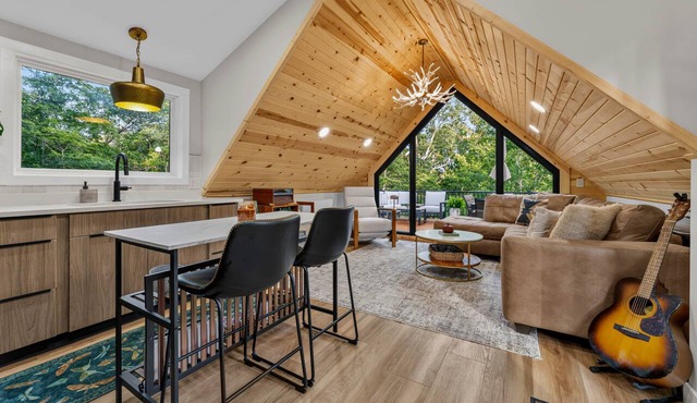 Modern Tiny Cabin on 28 Acres w/Clear Creek & Swimming Hole in Fredericktown