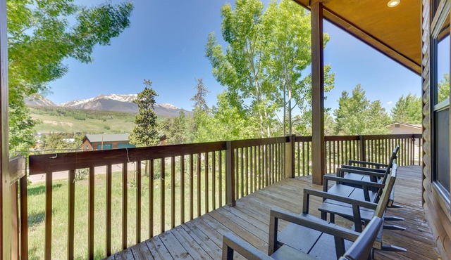 Mtn Modern Home w/Views, Private Hot Tub + Fantastic Location