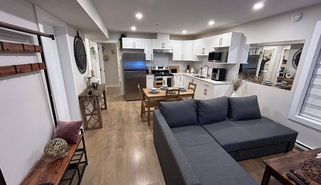 New, Spacious 2 Bedrooms Suite in Downtown Maple Ridge with free parking !
