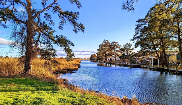 OBX TUCKED AWAY~Sound side~On canal~Kayaks~ Ground level w/ramp~Beach 1 mi~MP8