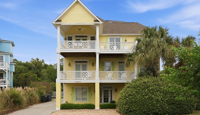 Oceanside,private pool,golf cart,elevator,easy beach access,in Spinnaker's Reach