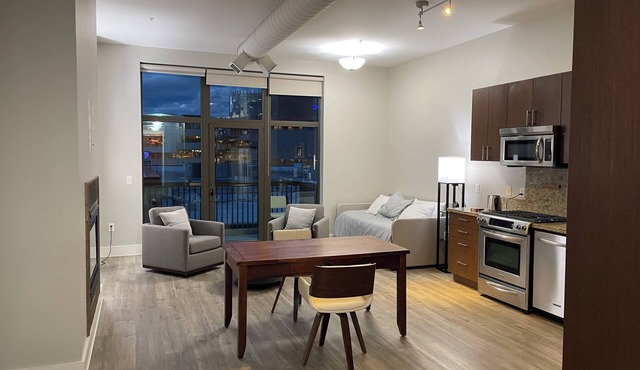 Premium top floor 1-bedroom condo with best downtown Boise location