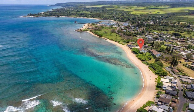 Private Beachfront Retreat in Haleiwa