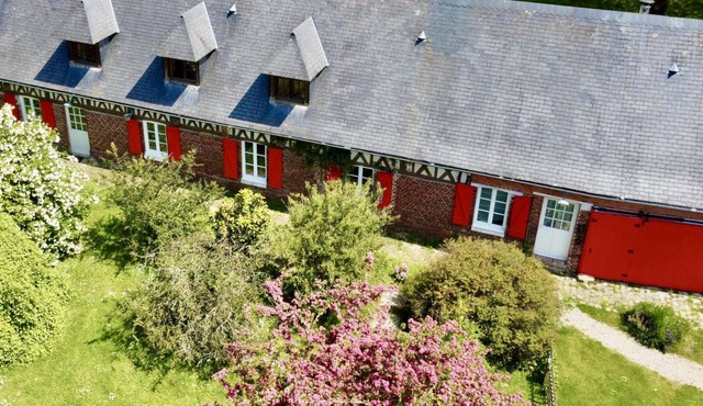 RED COTTAGE 4* & BILIARD 5mn from Sea in Gueutteville les gres