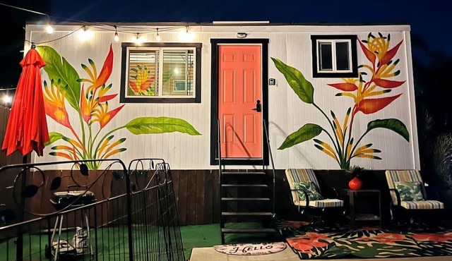 Romantic Hillside Tiny House with Scenic Views & Private Patio Near San Diego, El Cajon CA