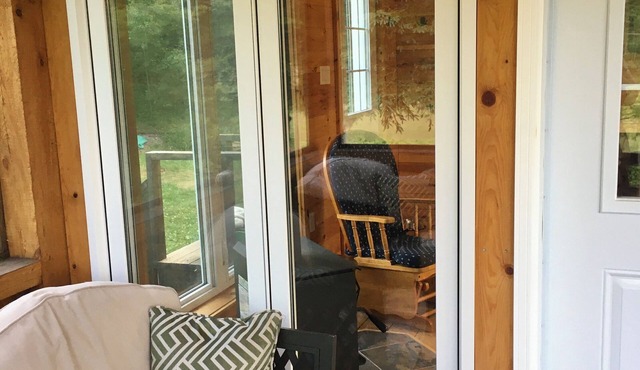 Secluded Tiny Cabin Screened Porch Sleeps 4 - Goshen Springs Getaway in Elgin