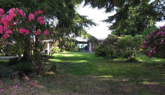 Sit back and enjoy the spectacular view above the Strait of Juan de Fuca
