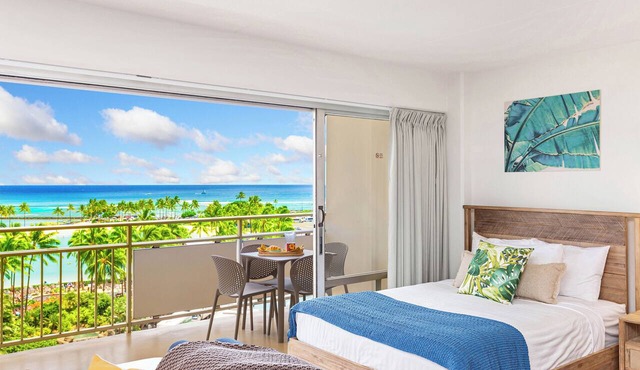 Skyline-Lagoon and Fireworks Magic from the Ilikai w/Top-Tier Amenities