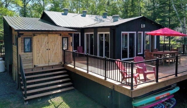 Spa & Lake Access | Chalet OREV