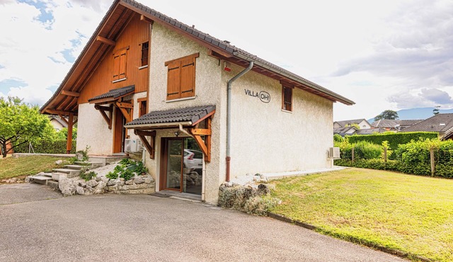 Spacious villa with garden and parking in a quiet location near Chambéry in Challes-les-Eaux