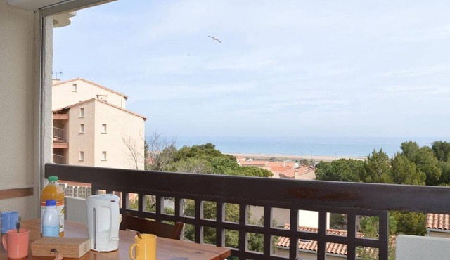 Studio with mezzanine for 5, near the beach, pets allowed - Saint Pierre la Mer in Fleury-Saint-Pierre-la-Mer