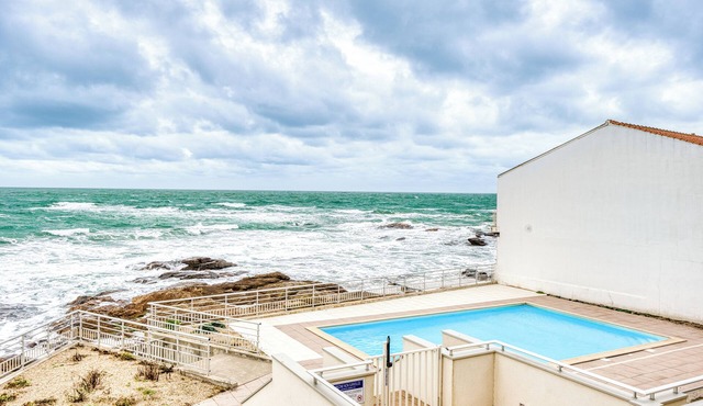 Studio Premium Face Océan, Balcon & Piscine in Les Sables-d'Olonne