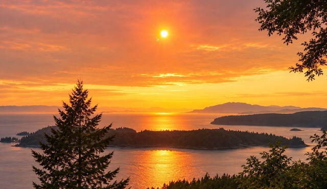 Sweeping Pacific Views & Unforgettable Sunsets · Your Island Escape, 20 Min Away in Bowen Island