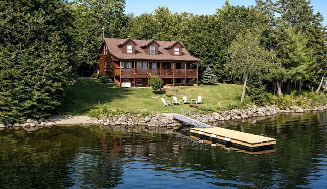 Ultimate Four-Season Escape with Scenic Porch Views in Rockwood, Maine