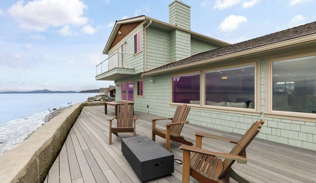Updated Beachfront Getaway Outside of Oak Harbor - A View From Every Room! in Oak Harbor