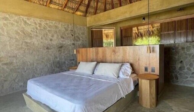 Utopia Tiny Beach House in cozoaltepec tonameca