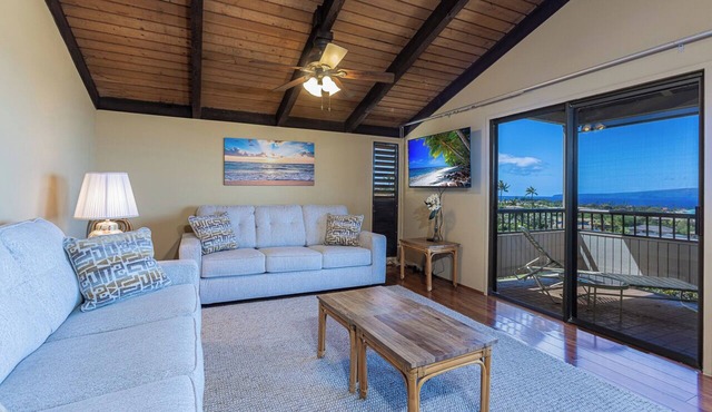 Wailea Ekolu 408 Spacious Second-Floor Retreat with Panoramic Ocean Views
