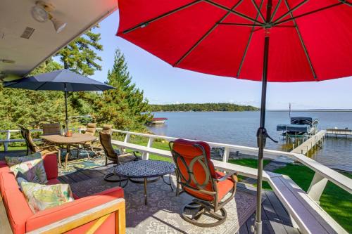 Waterfront Gull Lake w/Dock: Family Friendly!