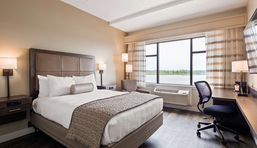 Standard Room, 1 Queen Bed, Accessible, Non Smoking (Walk-in Shower)